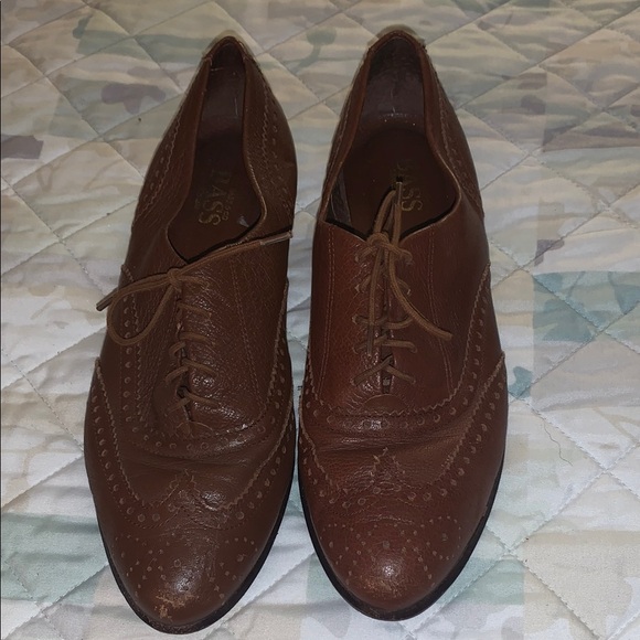 G.H. Bass & Co. Shoes - G.H. Bass & Co. Brown Leather Oxford Shoes